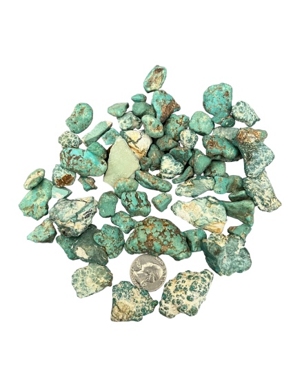 Vintage old turquoise stone loose collection jeweler dealer Collection lot