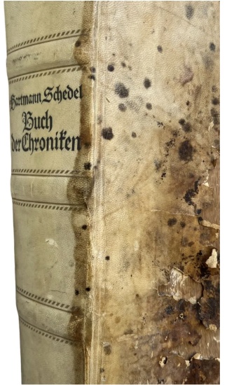 Antique BOOK Liber Chronicarum NUREMBERG CHRONICLE