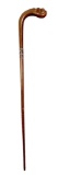 Antique vintage walking stick Cane with Sterling