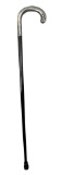 Antique vintage walking stick Cane with Sterling Silver