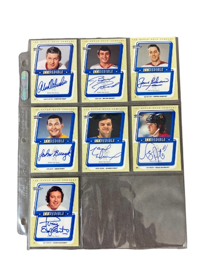 1995 Signed Rookies Miracle on Ice 1980 Signatures Mark Pavelich Autograph card Collection lot NHL h