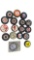 Vintage NHL Hockey Pucks From Various Teams & Championships