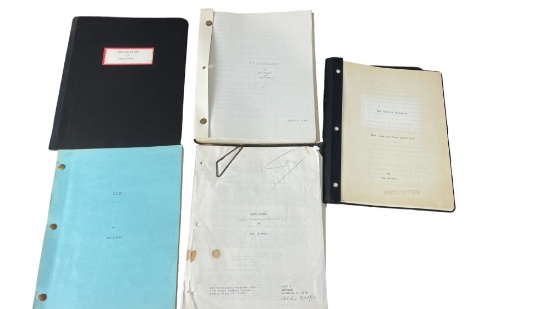 Vintage Ron Bishop Movei Script Lot