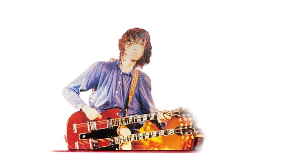 Vintage Jimmy Page Concert Poster