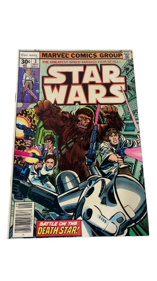 Marvel Star Wars #3 1977 A New Hope Movie Adaptation Comic Book
