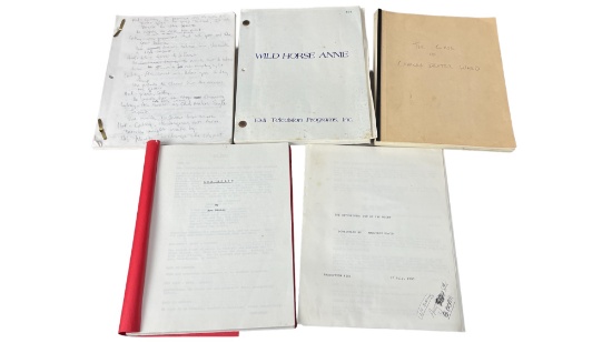 Vintage Movie and TV Show Script Lot