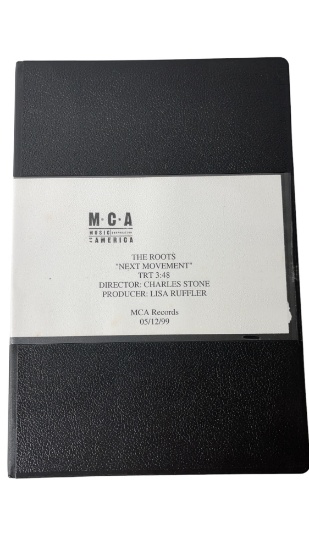 The Roots "Next Movement" U-MATIC Studio Recording Tape