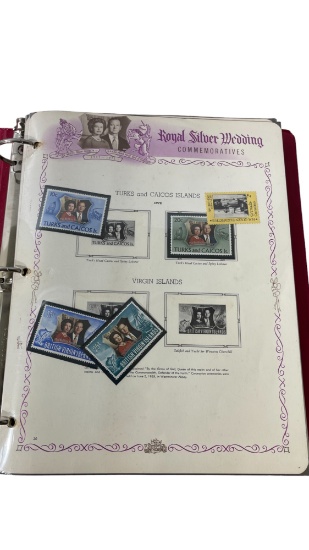 Vintage Great Britain Stamp Collection Lot