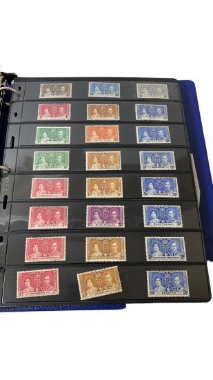 Vintage Great Britain Stamp Collection Lot