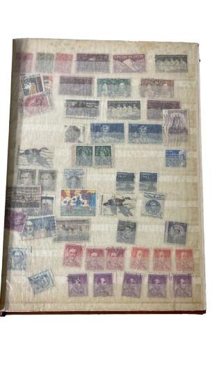 Vintage Great Britain Stamp Collection Lot