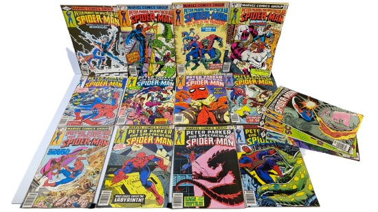 Marvel Peter Parker The Spectacular Spider-Man Comic Book Lot