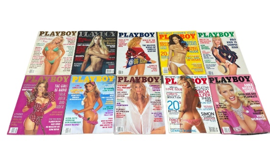 Vintage Playboy Magazine Lot