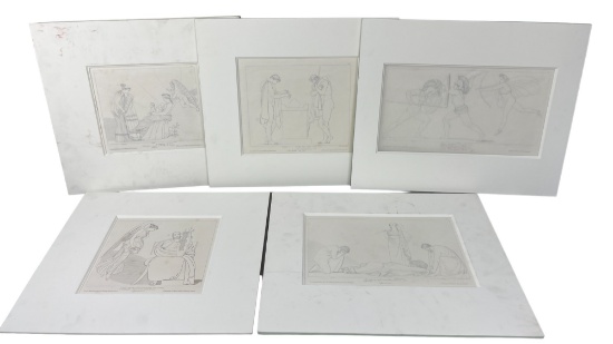 John Flaxman Engraving Collection Lot