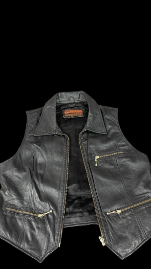 Leather Biker Jacket "Mens Choice S.C. Oakland"