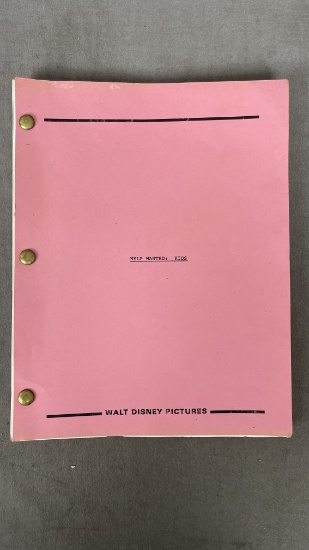 "Help Wanted: Kids" Walt Disney Pctures Script 1985