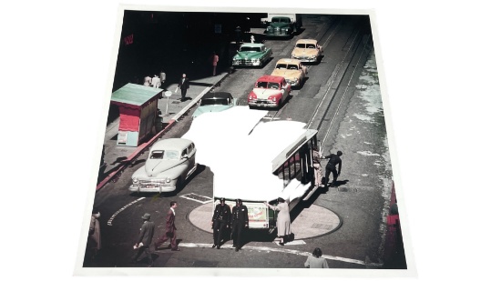 Slim Aarons "Tram Turntable" Getty Images Hulton/Archive