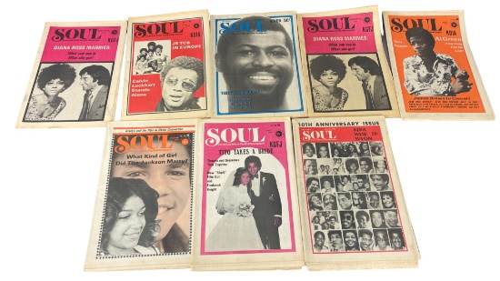 Vintage Soul Magazine Collection Lot