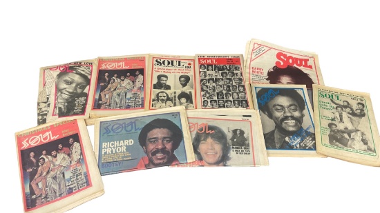 Vintage Soul Magazine Collection Lot