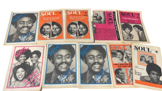 Vintage Soul Magazine Collection Lot