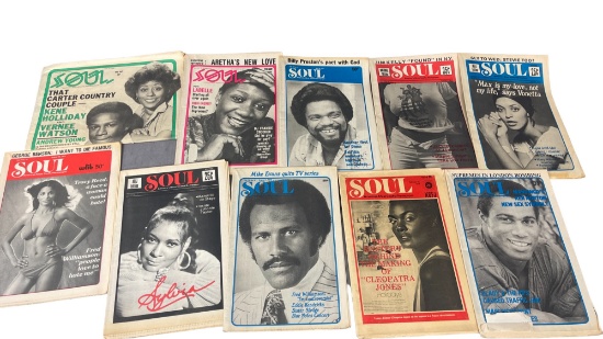 Vintage Soul Magazine Collection Lot