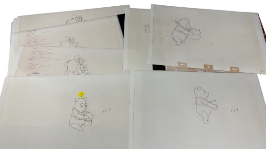 Disney Animation Storyboard Photocopy Collection Lot