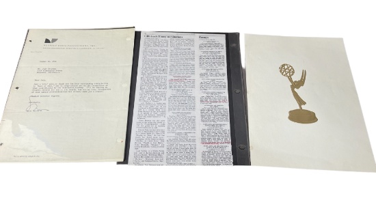 1981 Emmy Award Nomination Judy Truchan for "East of Eden" End Production