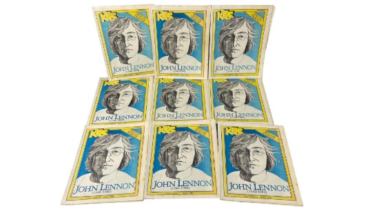 Vintage 1981 John Lennon KIIS Magazine Collection Lot Volume 2 No. 22