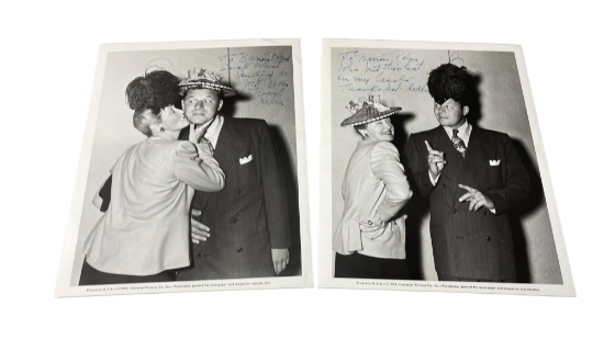Vintage Signed Errol Flynn Photo Prints