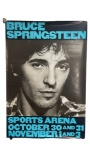 Vintage Original Bruce Springsteen 1980 The River Tour Rolled Concert Poster