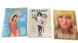 Vintage Playboy Magazine Lot
