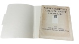 Masters of the Colour Print I - Elyse Lord Reproduction Tintex Prints