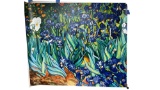 Internal Revenue 1991 Van Gogh Iris - Mark Kostabi Limited Edition Signed Serigraph Print