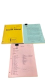 Vintage Movie and TV Show Script Lot