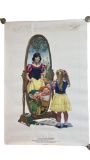 Vintage 1987 Disneyland Snow White Advertising Poster