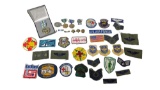 Vintage US Military Patch and Medal Collection