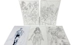 Original Comic Art Drawing 