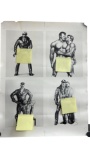 Male Gay Interest Magazine Printers Proof Poster