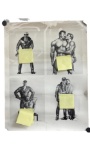 Male Gay Interest Magazine Printers Proof Poster