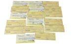 Disney Legend - Bill Walsh Signed Check Disney Production Collection Lot