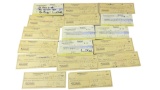 Disney Legend - Bill Walsh Signed Check Disney Production Collection Lot