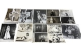 Vintage 1950's Original Burlesque Nude Pin Up Model Risque 8x10 Black and White Photographs