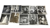 Vintage 1950's Original Burlesque Nude Pin Up Model Risque 8x10 Black and White Photographs