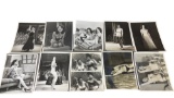 Vintage 1950's Original Burlesque Nude Pin Up Model Risque 8x10 Black and White Photographs