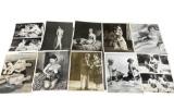 Vintage 1950's Original Burlesque Nude Pin Up Model Risque 8x10 Black and White Photographs