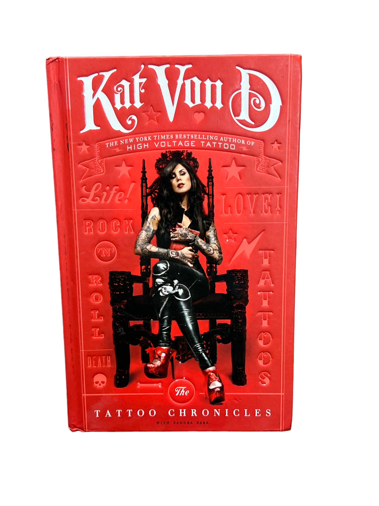 NEW Kat Von D The Tattoo Chronicles With Sandra Bark 9780061953361 | eBay