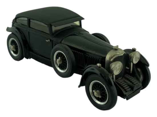 Vintage Model Car 1:43 Black Bentley Barnato Western Models