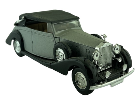 Vintage Model Car 1:43 Rolls Royce Phantom III 1939 Solido France