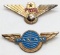 Vintage Pan Am Airlines and TWA pins