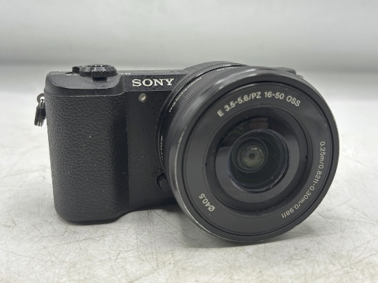 Sony - Alpha a5100 Mirrorless Camera with 16-50mm Retractable Lens