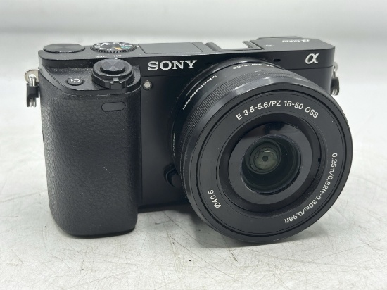 Sony - Alpha a6000 Mirrorless Camera with 16-50mm Retractable Lens